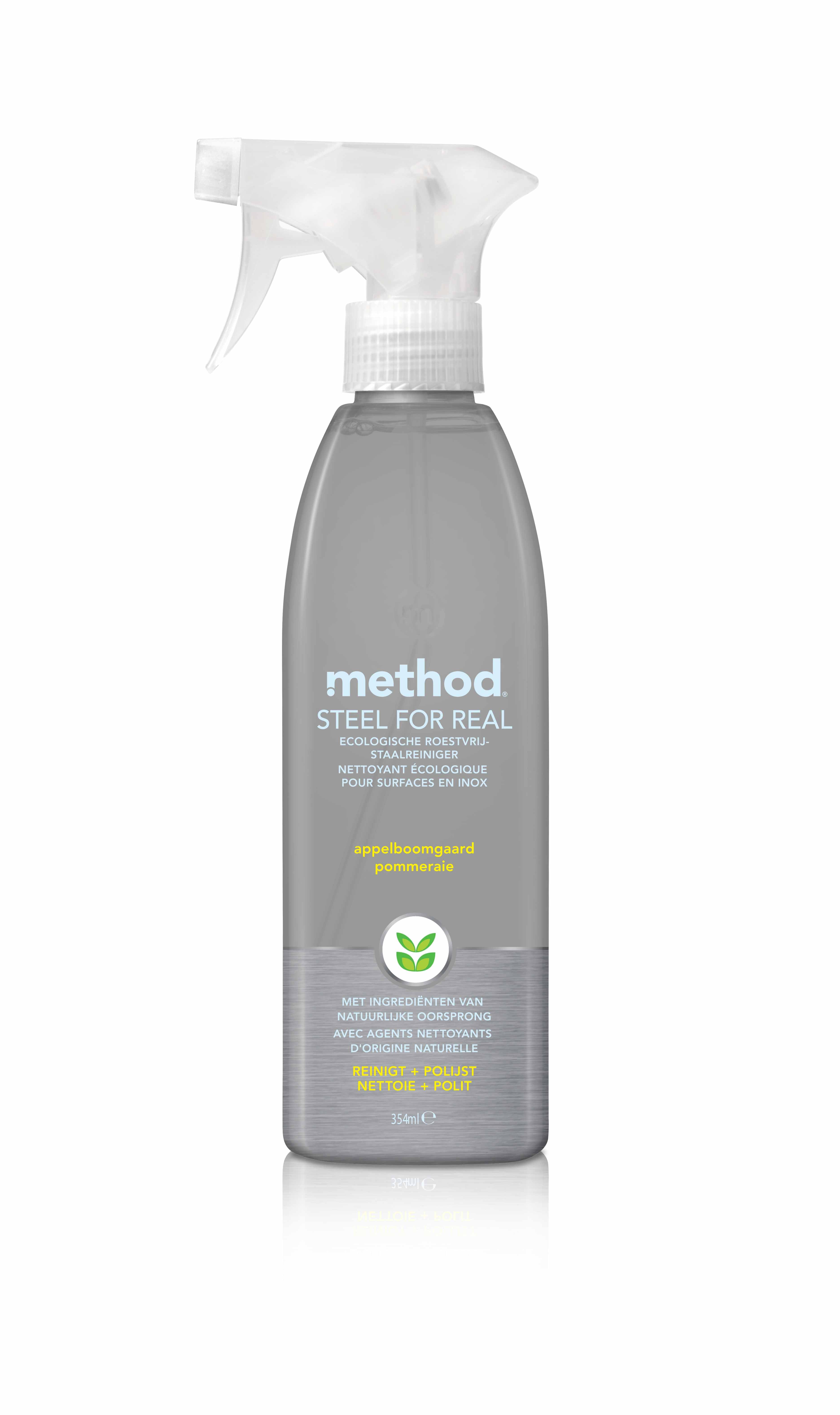 spray nettoyant inox method